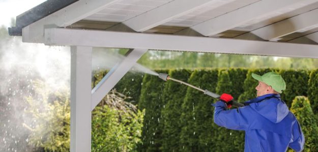 Pressure Washing Wrought Iron