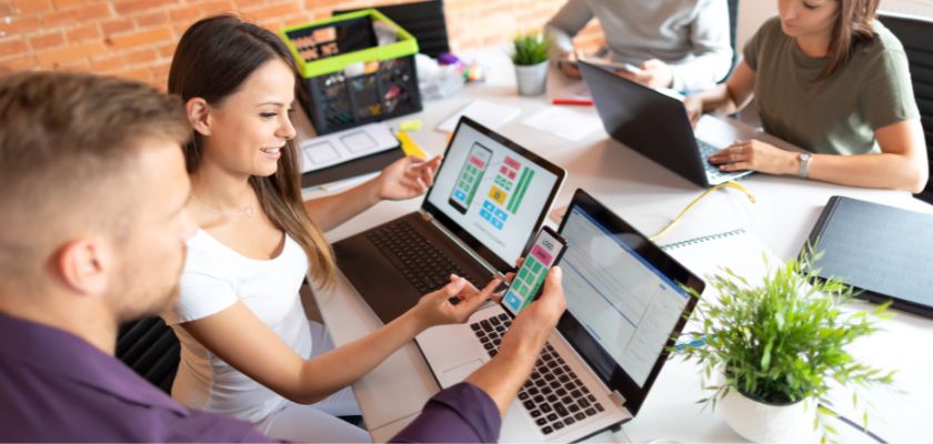 engaging B2B website design