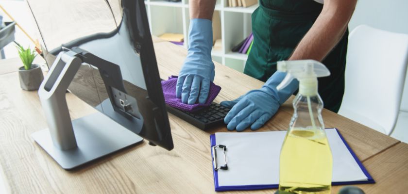 Office Space Clean and Organized